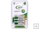 4 Pcs BTY 1000mAh AAA 1.2V Ni-MH Rechargeable Battery