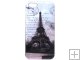 Pattern Of The Tower Protection Shell for iPhone 5 - White