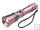 UltraFire ZB-005 CREE Q5 LED 3-Mode Rechargeable Zoom Focus Flashlight - Brown