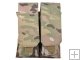 F3 Army Gray Two-Pocket magazine clip Pouch