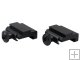 Offset Mount for AR Style Rifles 2-Pack