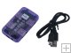 Purple Portable External High Speed 4 Port USB 2.0 Hub