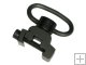 Detachable Push Button Sling Swivel With Picatinny Mounting Base