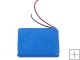 3.7V 250mAh Lithium Polymer Battery For Bluetooth /MP3/4/5- Blue