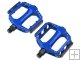 AL-2 Titanium Alloy Bicycle Pedal (Blue)