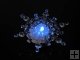 LS-0005 LED Color Changed Snowflakes Suction Cup Light Christmas Gift