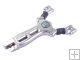 DAMOFENGLANG Outdoor Stainless Steel Slingshot-Silver
