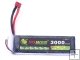 3000mAh 7.4V 25C RC toy Li-polymer battery