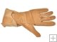 Yellow Nylon Plasitc Full Finger Gloves