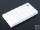 White Square Silicon Protection Shell for iPhone 4G