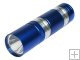 High Power 1W LED Flashlight (Blue)