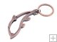 Classic retro retro durable keychain (Fish-shaped)