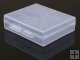 Batteries Storage Case Box Transparent White for for SONY NP-FE1