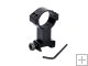 GK1518 Aluminum Alloy 30mm Ring Rise Type Tactical Flashlight Mount Scope mount Clasp With 21mm Rail Weaver