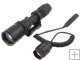 LT-D02 Tactical Pistol Flashlight with Pressure Switch and Weaver Mount