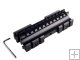 Y3002 Aluminum Alloy 13mm Tactical Flashlight Gun Mount Rail Extension Weaver Adaptor
