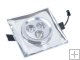 3x1W White LED Downlight Ceiling Light