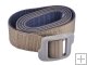 Allergy-automatic smooth buckle leather belt men's casual canvas belt belt double-sided Teller