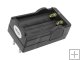 Digital Battery Charger & Travel Charger for 18650 (2 round pins) /EU Plug