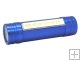 LT-XL80 6xLED 1200Lm 3 Mode Rechargeable 2 in 1 LED Flashlight Torch -Blue