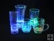 Colourful Transparent Plastic Inductive light Cup Five choices