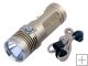 BLACK SHADOW Rook CREE XM-L T6 LED 3 Mode 1000 Lumens LED Flashlight Torch