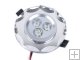 3x1W White LED Downlight Ceiling Light