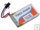 3.7v 1100mAh 18C Li-polymer Rechargeable Battery