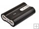 Portable 2x 18650 Battery box Shell With 1m 1 in 2 Data Cable For IPhone/MP3/4 eNB