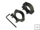 30mm Ring Double aluminum Gun Mount (30DK)