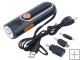 XLN-704 Dynamo Flashlight Torch LCD Digital Am/FM Radio