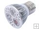 E27 3X1W LED Downlight Spot Light Bulb-Cool White