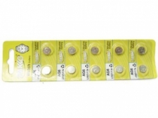 Alkaline button cell battery LR754 (193, AG5, LR48)