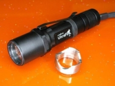 UltraFire C1 CREE Q5 LED aluminum Flashlight with Assault Crown