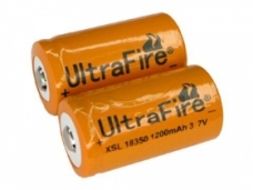 UltraFire XSL18350 Rechargeable Li-ion Battery 2-Pack