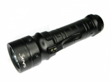 SAIK SA-7 CREE Q3 LED 3-Mode Black flashlight