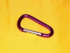 100pcs 8# aluminum alloy Carabiner V1