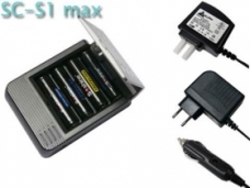 Soshine 1-4pcs 18650 Li-ion battery charger|SC-S1 max