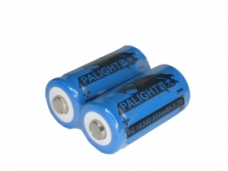 PALIGHT BG 16340 880mAh 3.7V Li-ion Battery 2-Pack