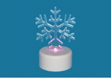 Multi-Color LED snowflake