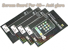 Anti-Glare Screen Protector with Cleaning Cloth for iPhone 4 (10-Piece Set)