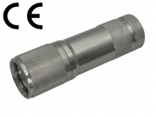 9LED aluminum Flashlight