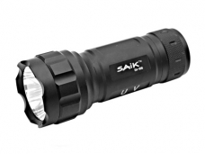SAIK SA- 305  Blue Light CREE LED 3W 3 modes Aluminum Flashlight