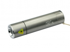 Titanium SMILING SHARK SS-8023 CREE Q3 LED Aluminum Flashlight