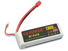 GE Power 1800mAh 11.1V 35C Lithium Polymer Battery