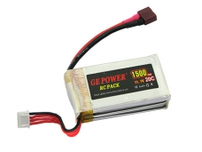 GE Power 1500mAh 11.1V 20C Lithium Polymer Battery