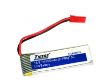 Tigers EFLB 5001S 1S 3.7V 600mAh (2.1Wh) 15C LiPo Battery