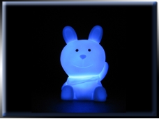 color changing LED rabbit