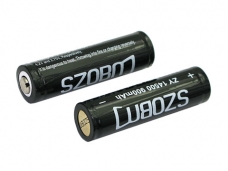 SZOBM ZY14500 900mAh 3.7V Rechargeable Protected Li-ion battery 2-Pack