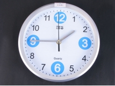 WEIHUA Plastic Wall Clock No.88588-6